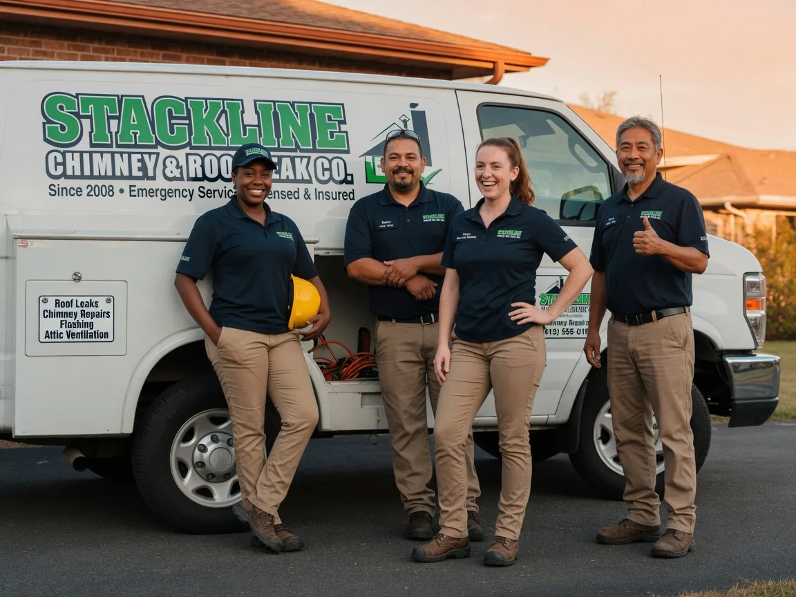 Chimney flashing repair company in Conde, SD